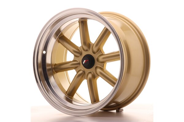 JR Wheels JR19 8x17 ET-20-0 BLANK Gold