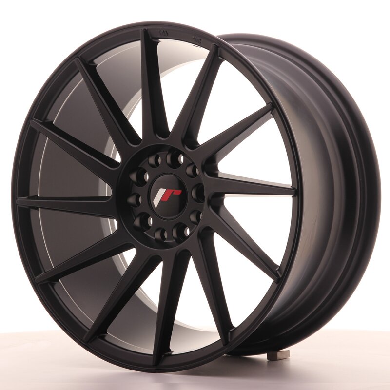 JR Wheels JR22 8x17 ET35 5x100/114 Matt Black