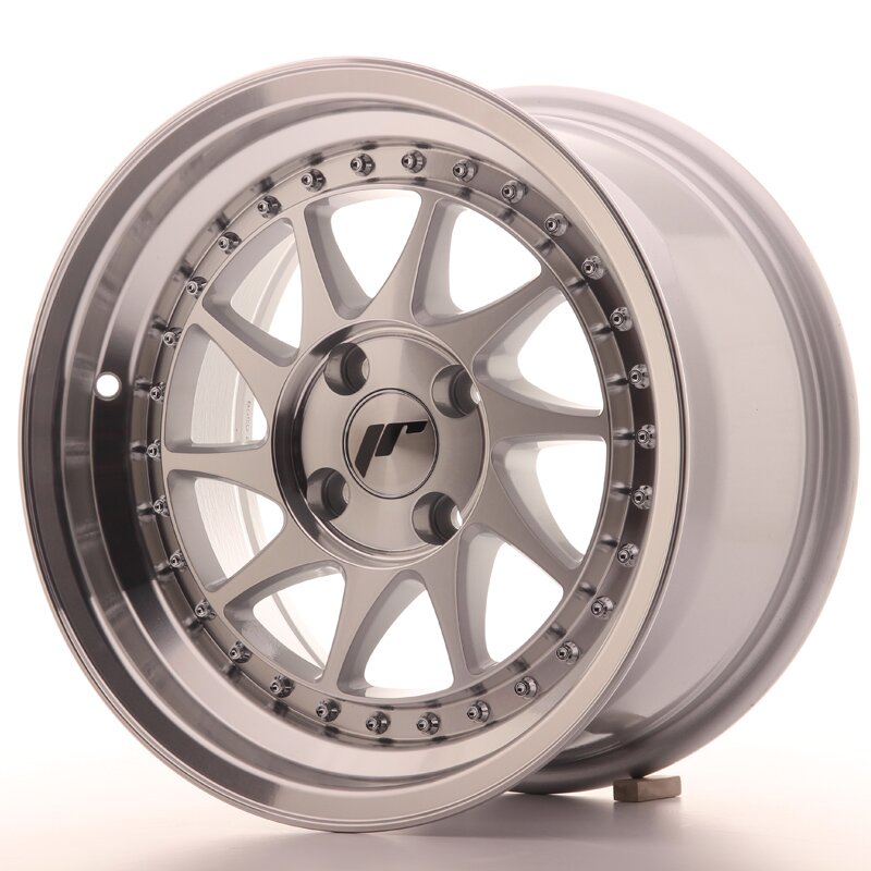 JR Wheels JR26 8x16 ET25 4x100/108 Silver Machined Face