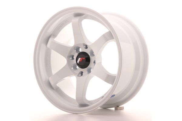 JR Wheels JR3 8x15 ET25 4x100/108 White