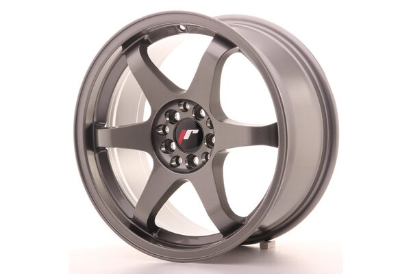 JR Wheels JR3 8x17 ET35 5x108/112 Gun METal