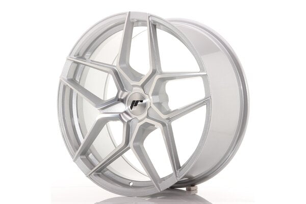 JR Wheels JR34 9x20 ET20-40 5H(5x...) Silver Machined Face
