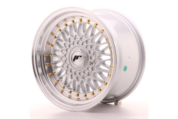 JR Wheels JR9 9x16 ET20 4x100/108 Silver w/Machined Lip