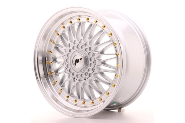 JR Wheels JR9 9x18 ET35 5x100/120 Silver w/Machined Lip