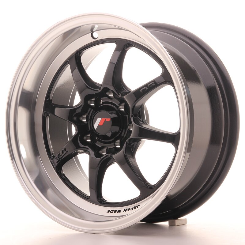 JR Wheels TF2 7,5x15 ET10 4x100/114 Gloss Black