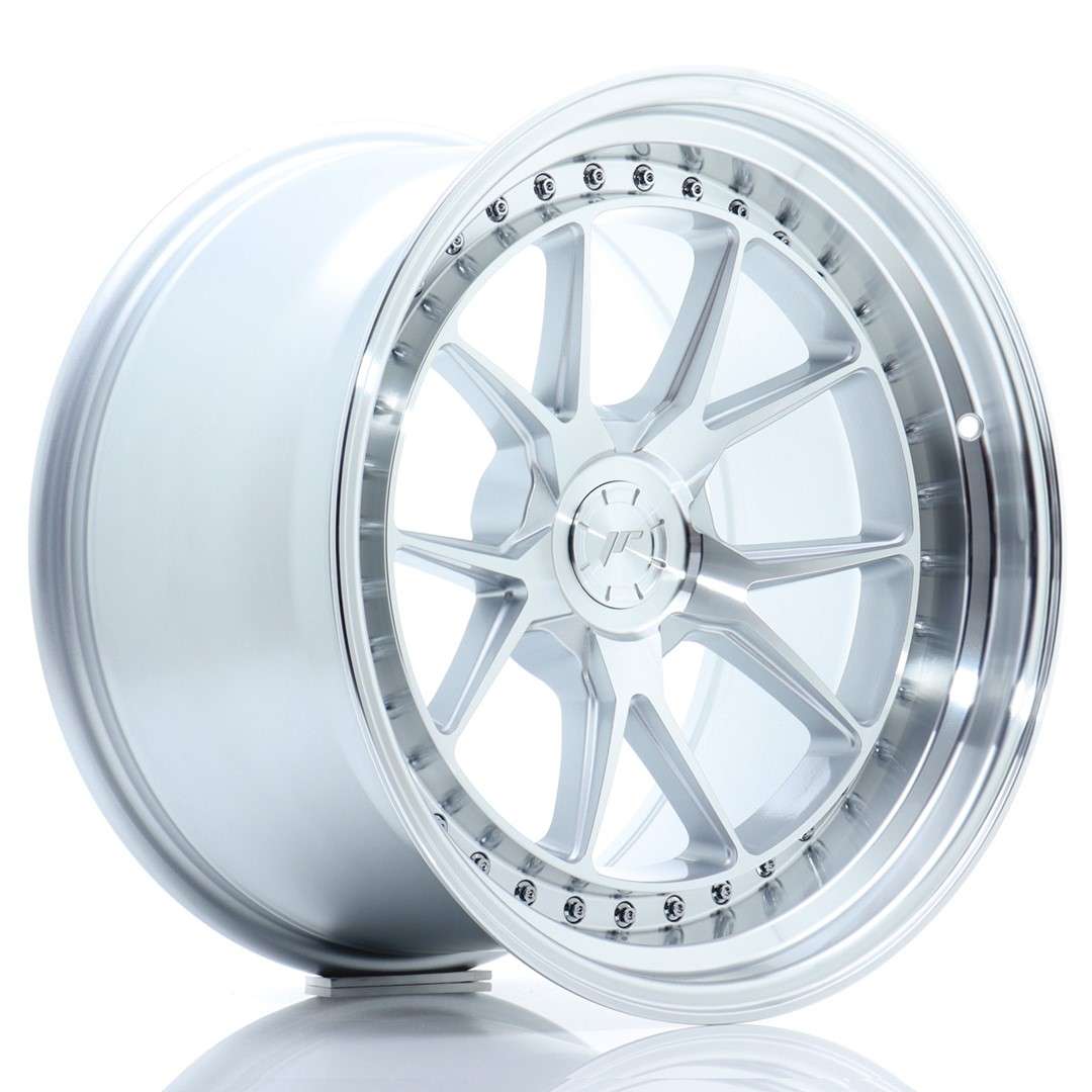 JR Wheels JR39 8,5x19 ET15-35 5H(5x...) Silver Machined Face
