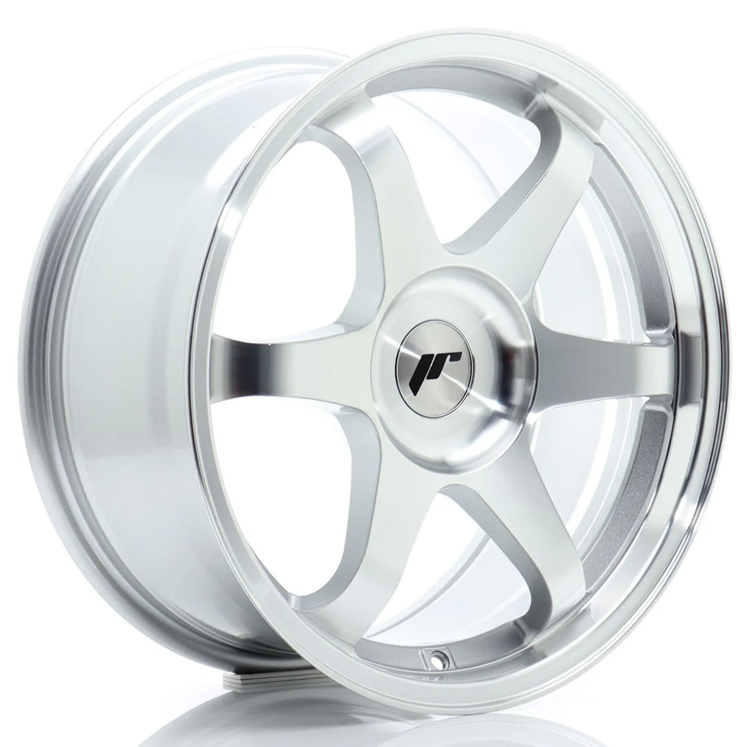 JR Wheels JR3 8x18 ET20-45 BLANK Silver Machined Face