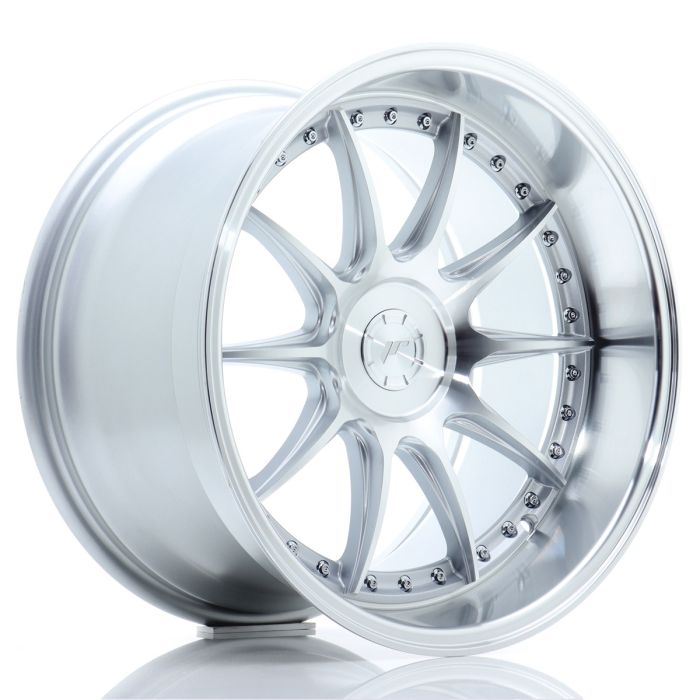 JR Wheels JR41 8,5x18 ET15-35 5H(5x...) Silver Machined Face