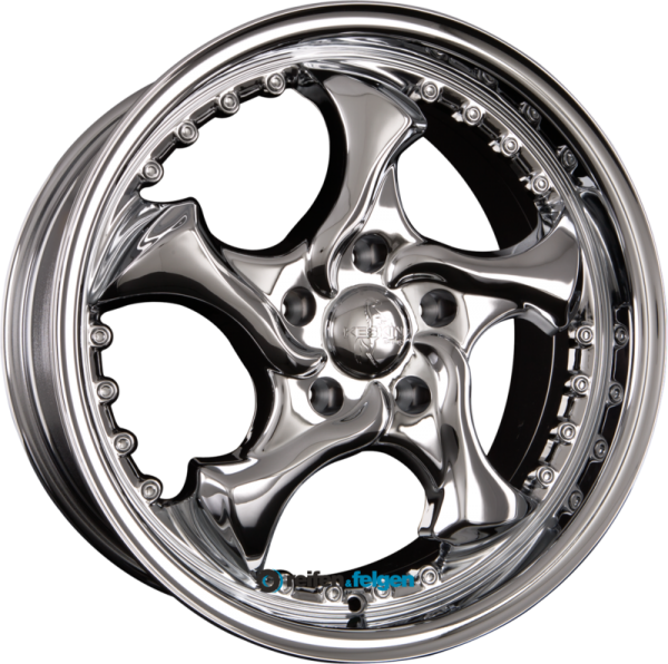 KESKIN KT 7 Crazy 9.5x18 ET25 4x100 NB63.4 Chrom (CH)