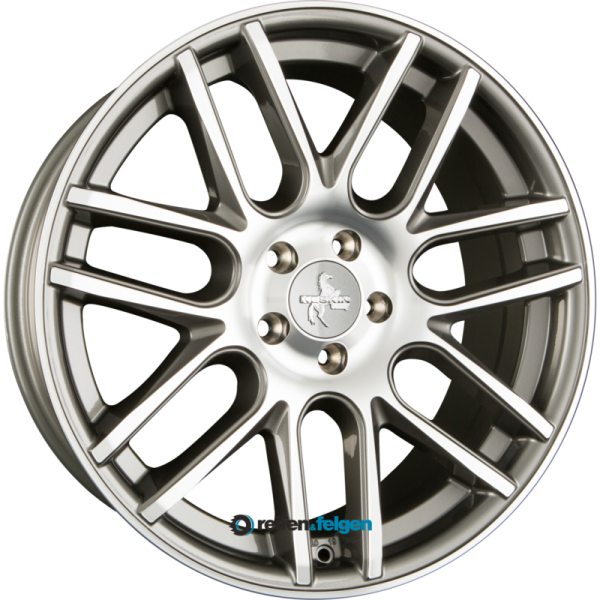 KESKIN KT14 CONCAVE 8x19 ET40 5x108 NB72.6 Palladium Front Polished (PFP)