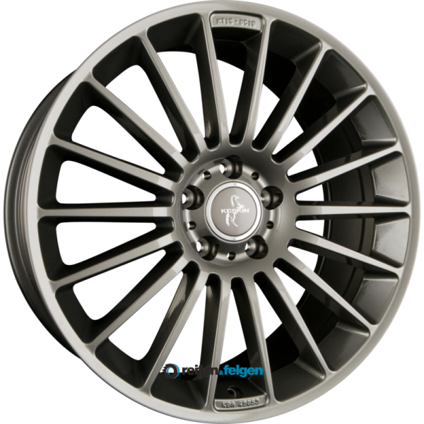 KESKIN KT15 SPEED 8.5x19 ET45 5x112 NB66.6 Palladium Painted (PP)