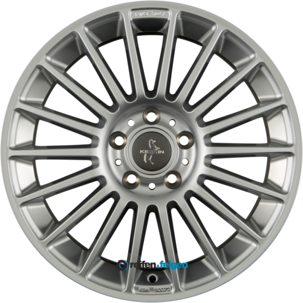 KESKIN KT15 SPEED 8.5x19 ET45 5x112 NB66.6 Silver Painted (SL)