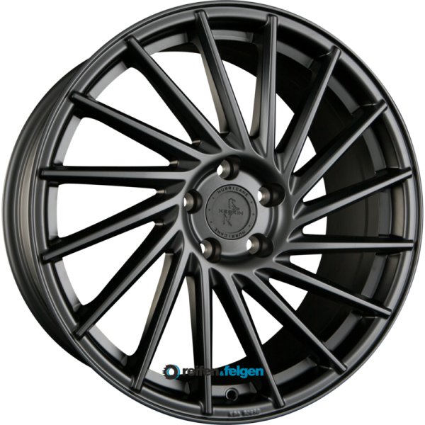 KESKIN KT17 HURRICANE 8.5x19 ET30 5x100 NB57.1 Matt Black Painted (MBP)