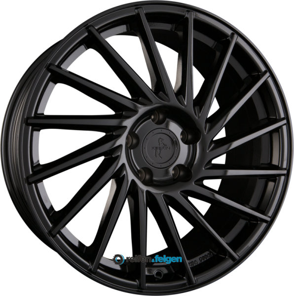 KESKIN KT17 HURRICANE 8.5x19 ET30 5x112 NB72.6 Black Painted (BP)