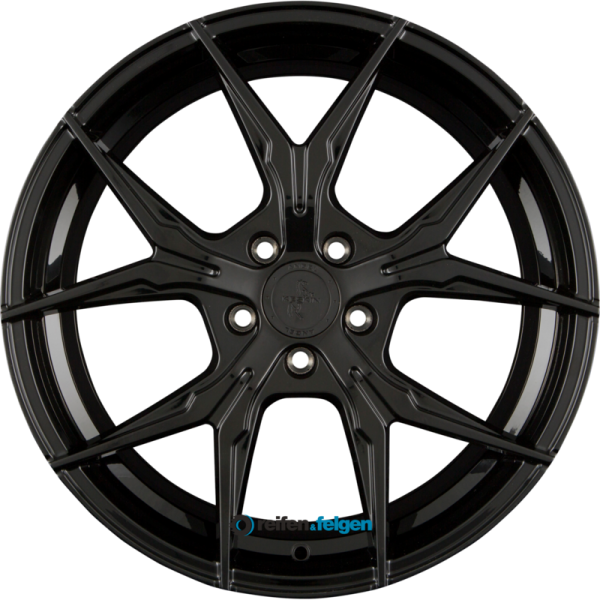 KESKIN KT19 ANGEL 8x18 ET45 5x112 NB72.6 Black Painted (BP)