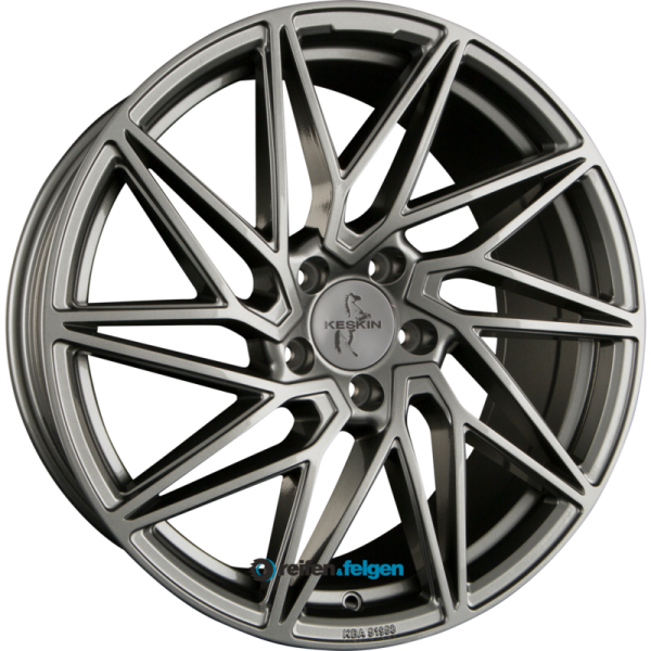 KESKIN KT20 FUTURE 8.5x19 ET30 5x100 NB57.1 Palladium Painted (PP)