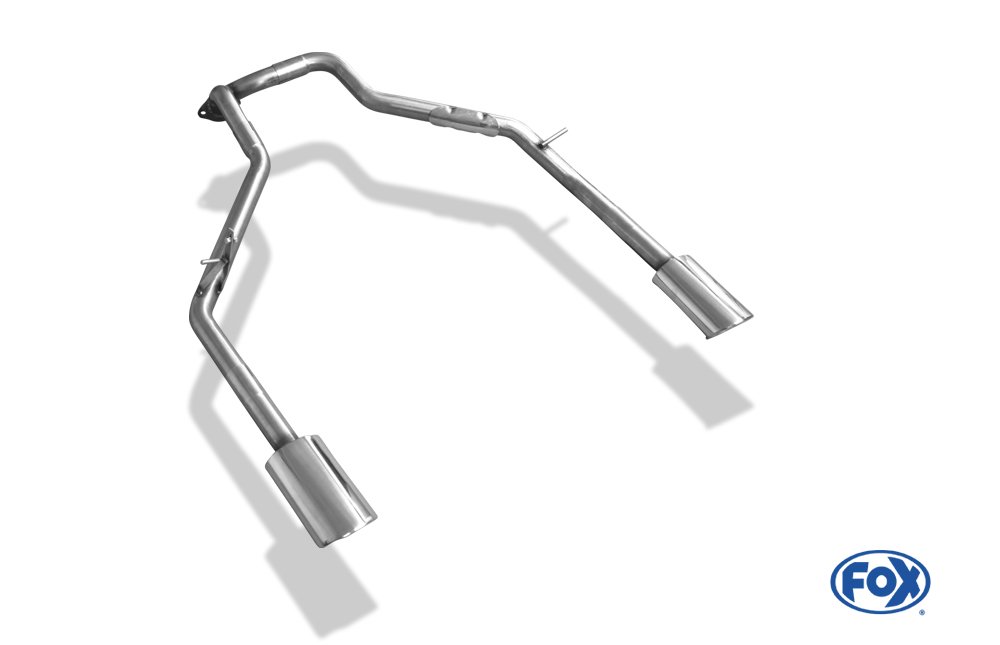 Fox Duplex Endrohrsystem für Kia Sorento Typ JC 2.4l 102kW