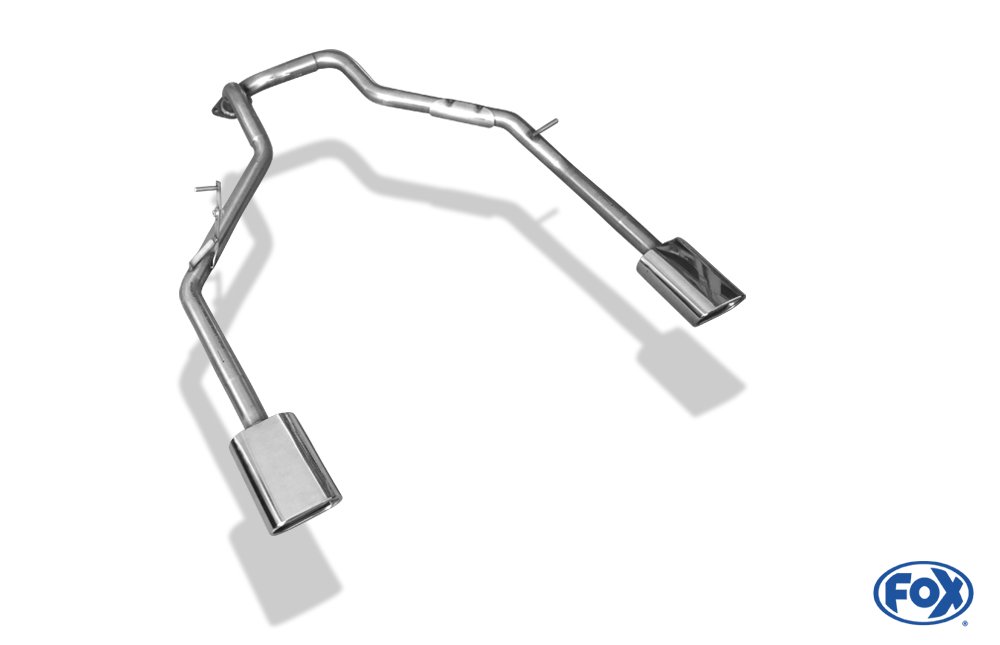 Fox Duplex Endrohrsystem für Kia Sorento Typ JC 3.5l 142kW