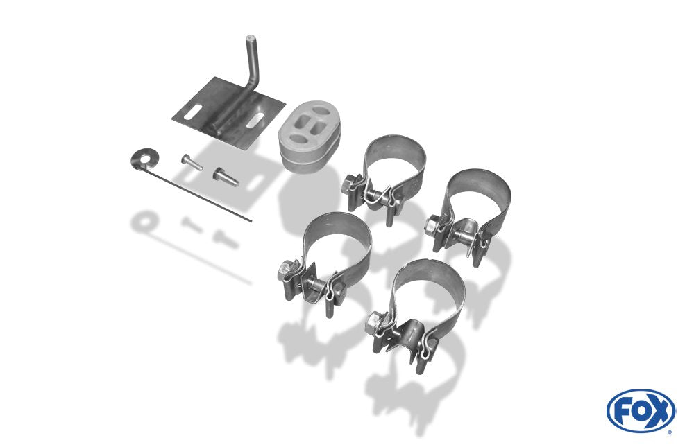 Fox Duplex Endrohrsystem für Kia Sorento Typ JC 2.4l 102kW