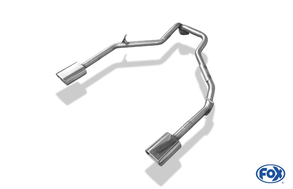 Fox Duplex Endrohrsystem für Kia Sorento Typ JC Facelift