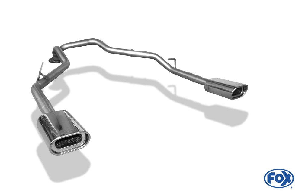 Fox Duplex Endrohrsystem für Kia Sorento Typ JC Facelift