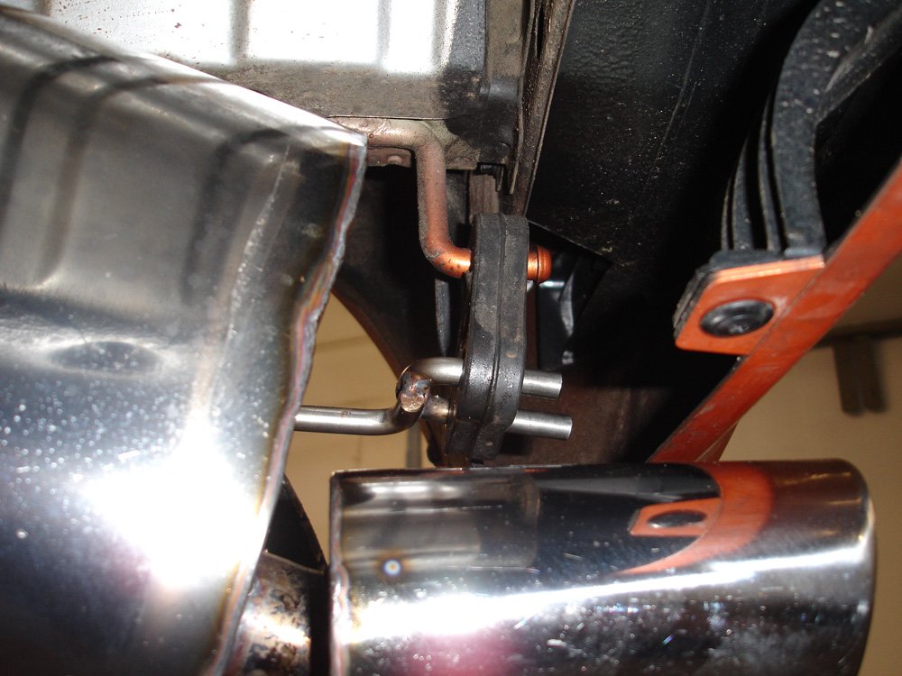 Fox Duplex Auspuff Sportauspuff Endschalldämpfer für Kia Picanto BA 1.0 45 1.1