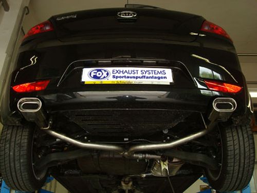 Fox Duplex Endrohrsystem für Kia Pro Ceed 1.6l 90/93kW