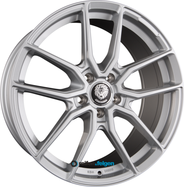 KÖNIGSRÄDER KR1 7.5x17 ET35 5x112 NB66.6 Hyper Silver