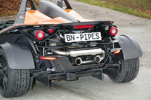 BN Pipes KTM X-Bow X-bow Endschalldaempfer 2x90