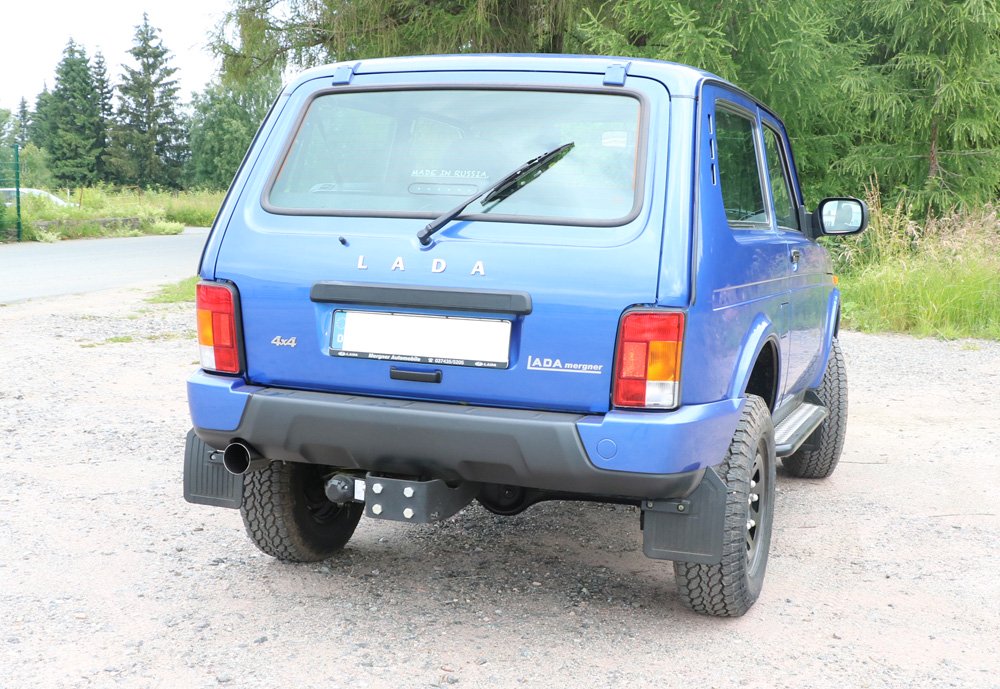 Fox Auspuff Sportauspuff Komplettanlage für Lada Niva 4x4 Urban 1.7 61kW ab 2010