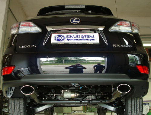 Fox Duplex Endrohrsystem für Lexus RX450H GYL 3.5l 183kW