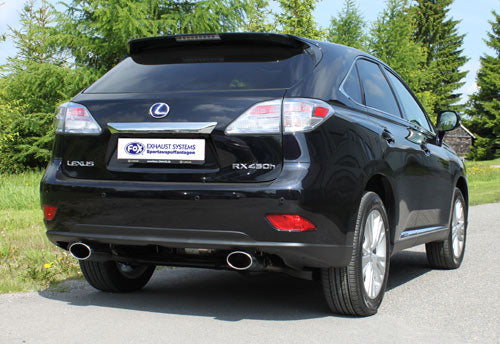 Fox Duplex Endrohrsystem für Lexus RX450H GYL 3.5l 183kW