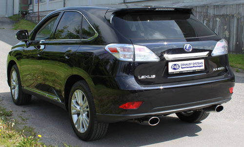 Fox Duplex Endrohrsystem für Lexus RX450H GYL 3.5l 183kW