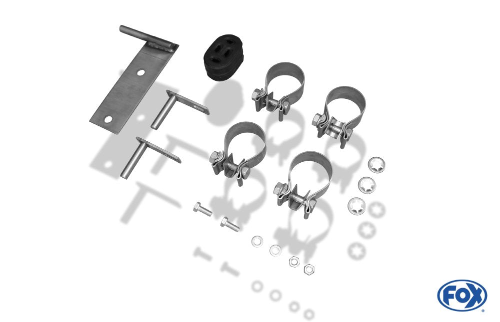 Fox Duplex Endrohrsystem für Lexus RX450H GYL 3.5l 183kW