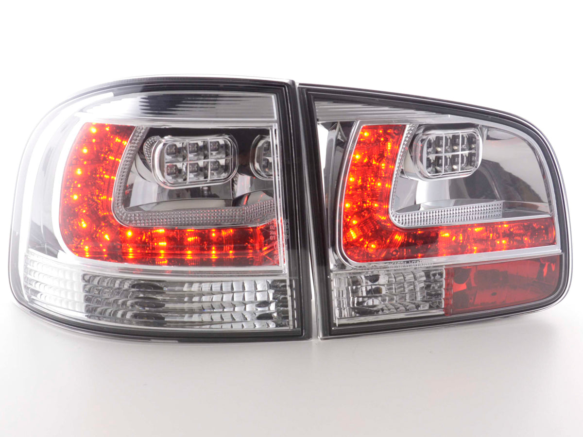 LED Rückleuchten Set VW Touareg Typ 7L Bj. 03-09 chrom