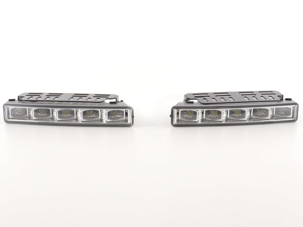 LED Leuchten Set universal mit externem Schalter, chrom