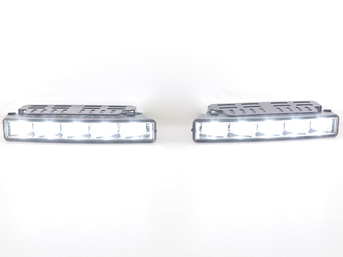 LED Leuchten Set universal mit externem Schalter, chrom