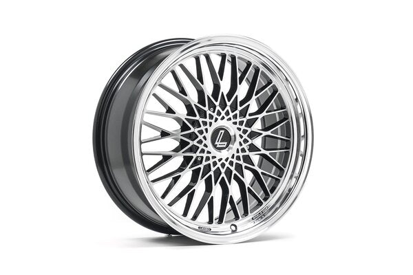 LENSO EAGLE 3 7,5x17 5x100 ET35 NB73,1 GLOSS BLACK & POLISHED