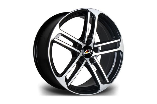 LMR ROPTION 8x18 5X112 ET45 NB66.6 BLACK POLISHED