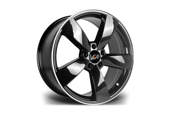 LMR TIAGO 8x18 5X112 ET45 NB66.6 BLACK POLISHED