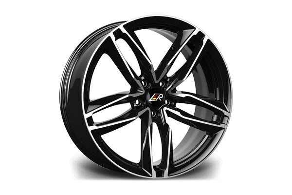 LMR ZEUS 8x18 5X112 ET35 NB66.6 BLACK POLISHED