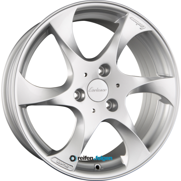 LORINSER SPEEDY 7x17 ET40 4x100 NB60.1 Silber werk91-4