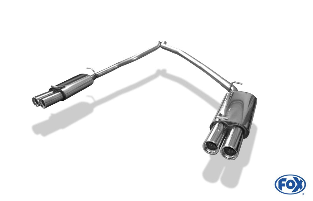 Fox Duplex Auspuff Sportauspuff Komplettanlage für Land Rover Range Rover 2 LP