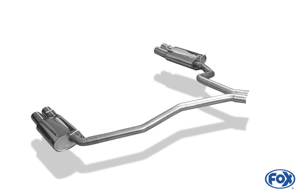 Fox Duplex Auspuff Sportauspuff Komplettanlage für Land Rover Range Rover 2 LP
