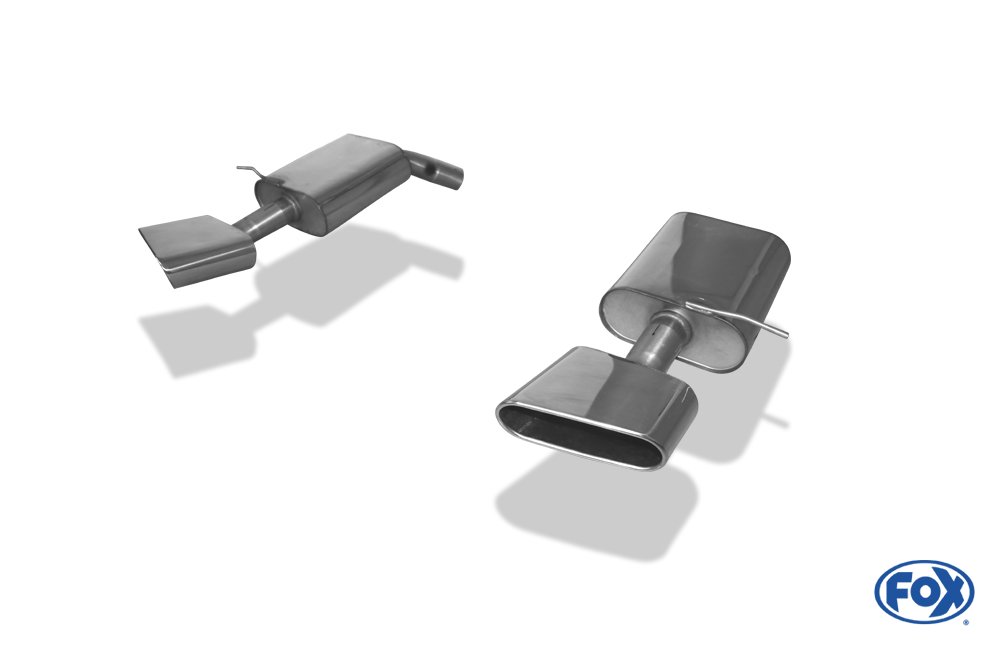 Fox Duplex Auspuff Sportauspuff Endschalldämpfer für Range Rover IV - MK 5,0l