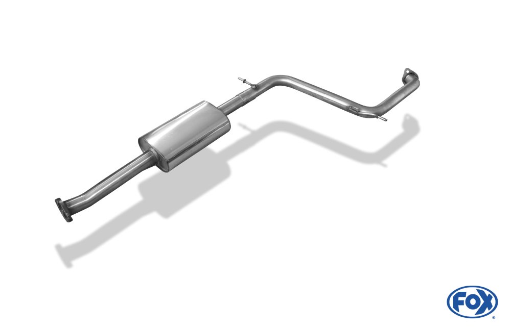 Fox Auspuff Sportauspuff Komplettanlage für Mazda 323 BG/MX3 EC 1,6l 62/65kW 1,8