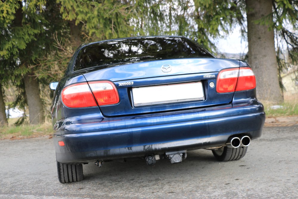 Fox Auspuff Sportauspuff Komplettanlage für Mazda Xedos 9 2,0l 105kW 2,5l