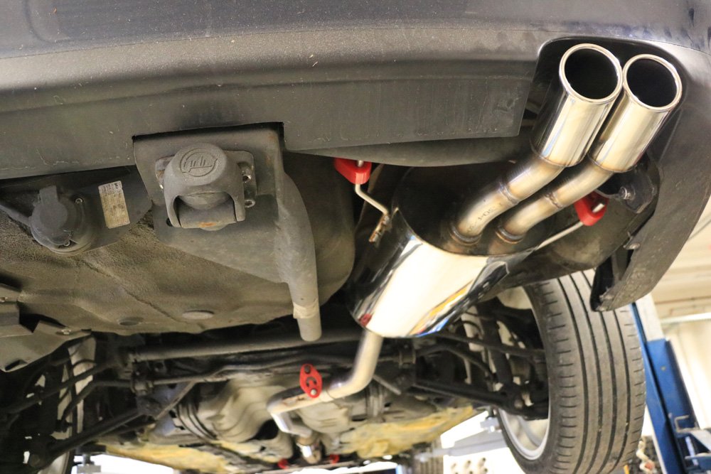 Fox Auspuff Sportauspuff Komplettanlage für Mazda Xedos 9 2,0l 105kW 2,5l