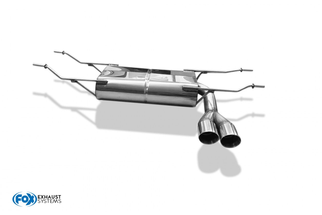 Fox Auspuff Sportauspuff Endschalldämpfer für Mazda MX5 ND 1,5 96kW 2,0 118/135