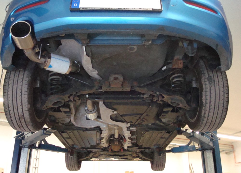 Fox Auspuff Sportauspuff Komplettanlage für Mazda 3 - BL 2.2l D 110/136kW
